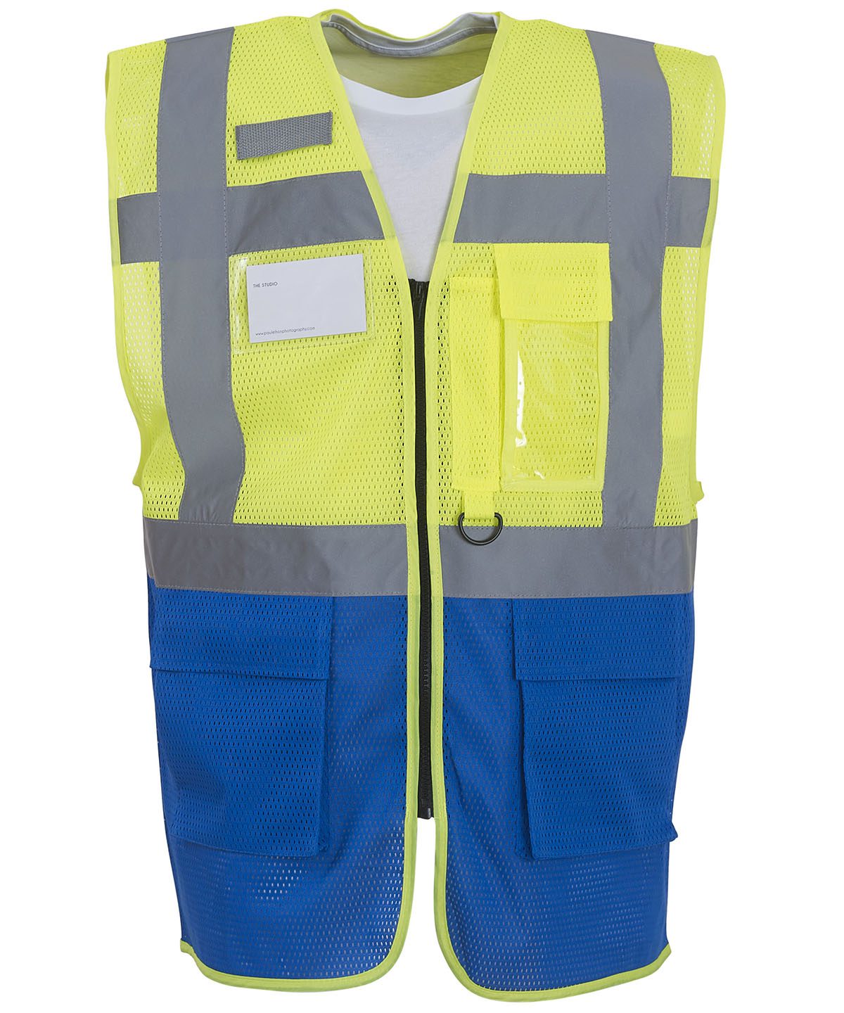 Yoko Hi-vis top cool open-mesh executive waistcoat (HVW820) Low Cost In ...