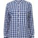 Women's checked cotton shirt