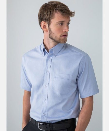 Short sleeve lightweight Oxford Shirt