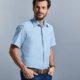 Short sleeve easycare tailored Oxford shirt
