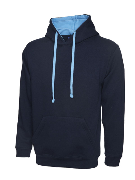 Contrast Hoodie