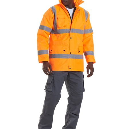 Uneek Hi Viz Road Safety Jacket