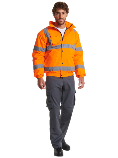 Uneek Hi Vis Bomber