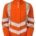 Women's Softshell Orange - Recycled Content